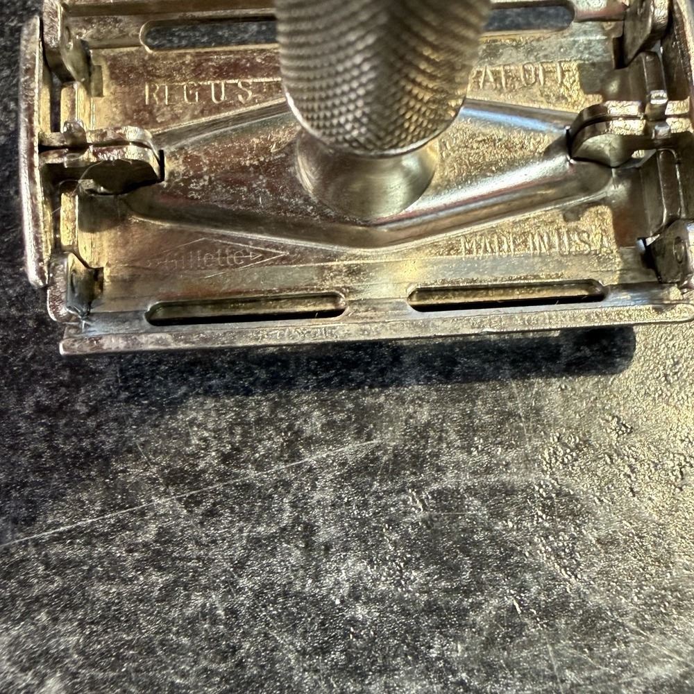 1954 Gillette Z1 Super Speed TTO DE Razor - Picture 8 of 8